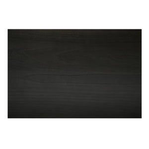 Mona Sideboard with Glass Doors in Black