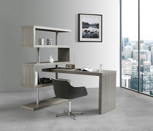 Skylar KD002 Office Desk in Grey
