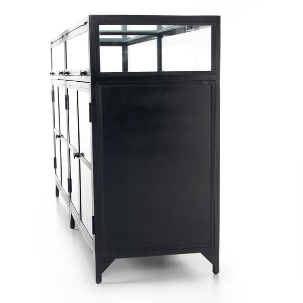 Shadow Box Sideboard In Black
