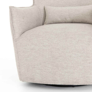 Kimble Swivel Chair-Noble Platinum