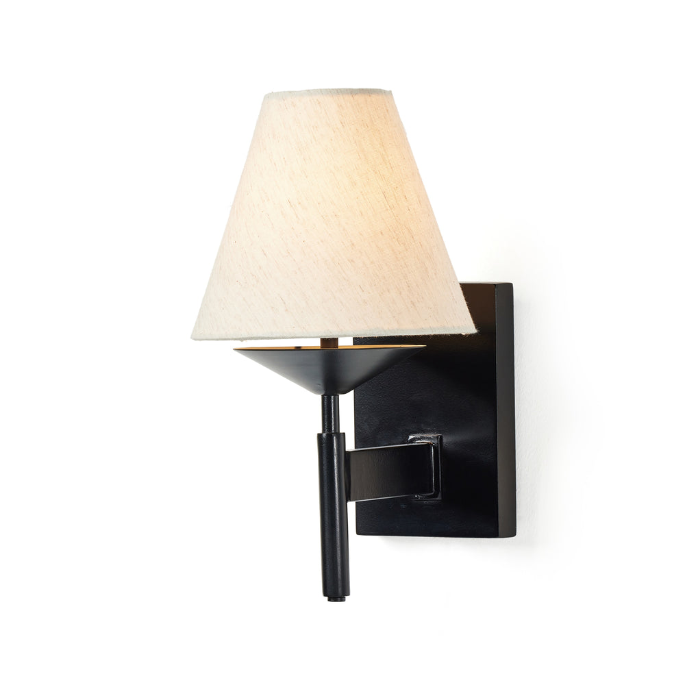 Dodie Sconce In Jet Black