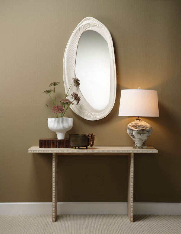 Maurice Ceramic Table Lamp with Linen Shade