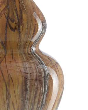 Kolor Brown Table Lamp In Earth & Brown