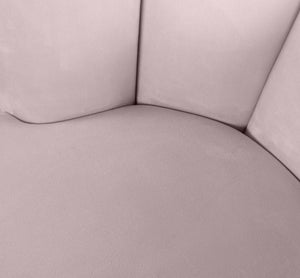 Anita Accent Chair In Pink Velvet
