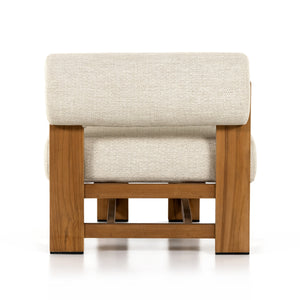 Malta Outdoor Chair In Natural Teak In Fsc