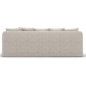 Dade Outdoor Sofa In 90" In Venao Grey
