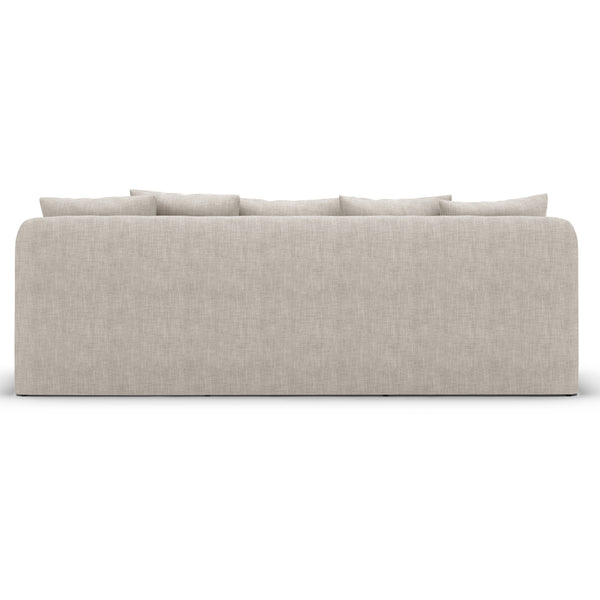 Dade Outdoor Sofa In 90" In Venao Grey