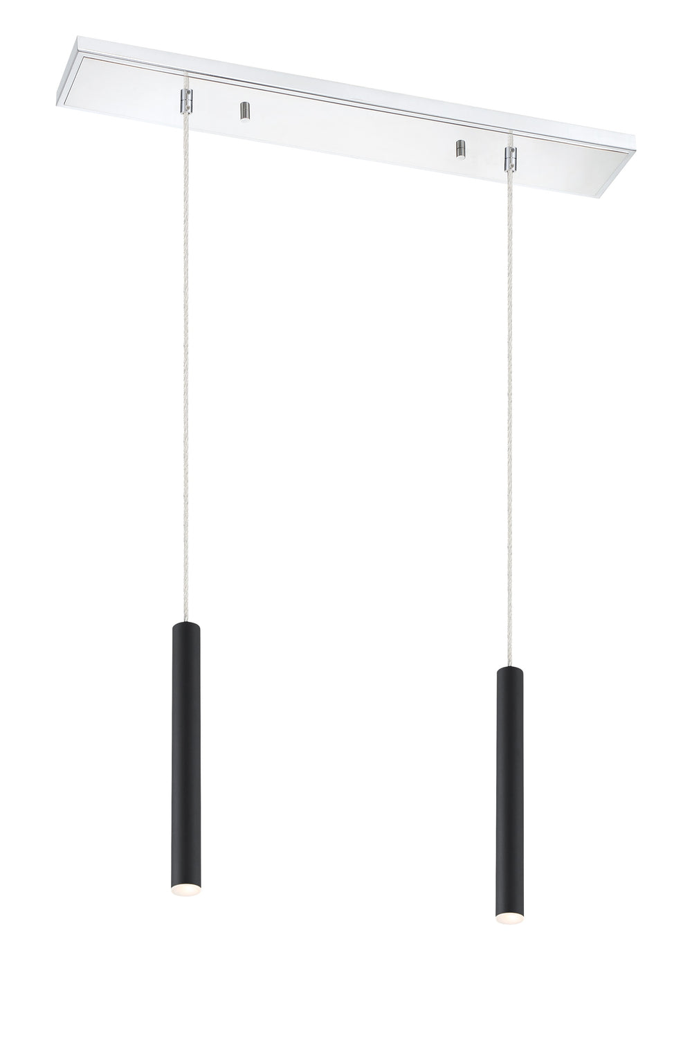 Forest 2 Light Island/Billiard in Chrome Finish
