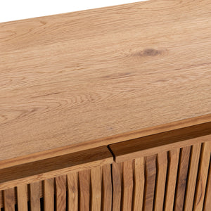 Roya Solid Wood 2Dr Cabinet - Tawny Brown