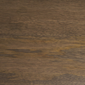 Isla Oval Dining Table w/Dark Brown Wood Top & Arched Legs