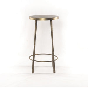Westwood Counter Stool In Antique Brass