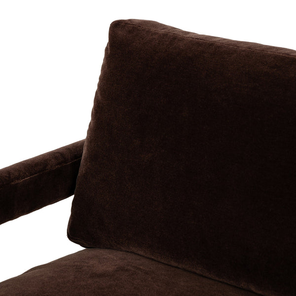 Olson Swivel Chair - Monte Chocolate