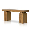 Keane Console Table In Natural Elm