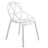 ANKST PAINTED IRON CHAIR - WHITE