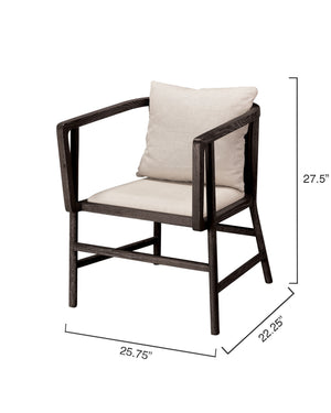 Grayson Wood Arm Chair