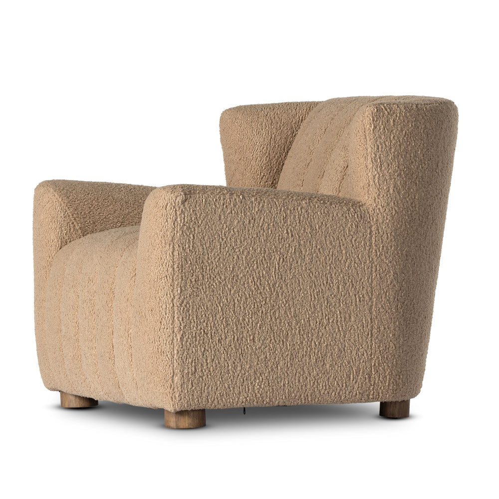Elora Chair In Sheepskin Camel