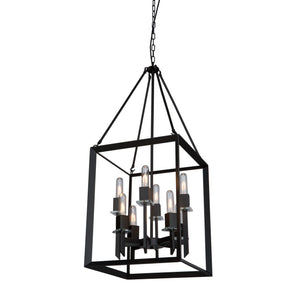 Vineyard AC10068 Chandelier in Matte Black