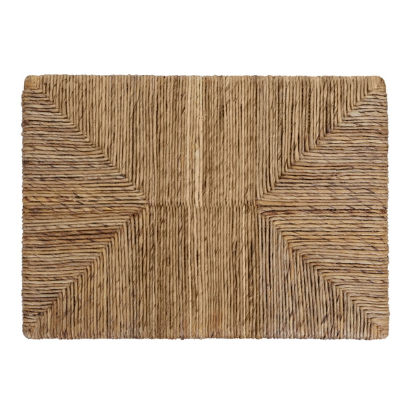 Kanza Abaca Nightstand/Side Table, Natural
