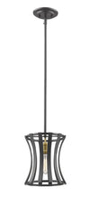 Geist 1 Light Mini Pendant in Bronze Gold Finish