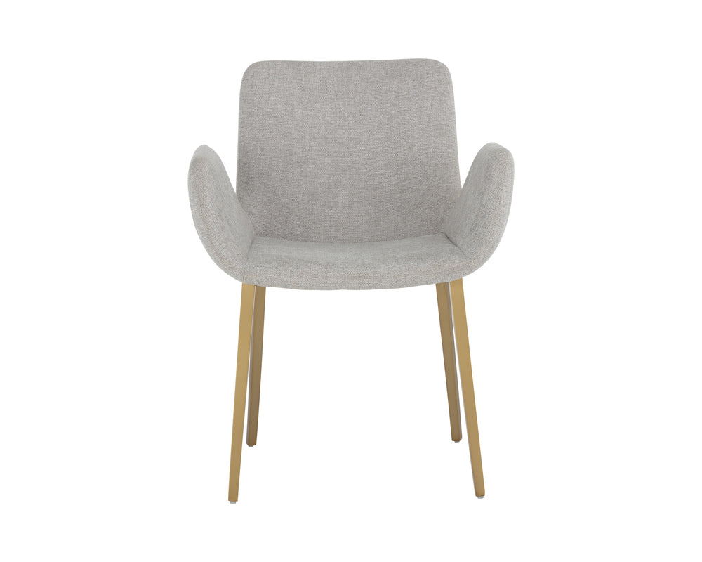 Lucano Dining Armchair - Belfast Heather Grey