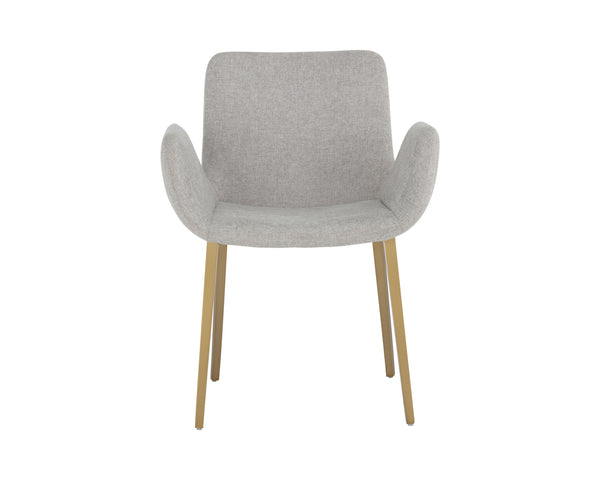 Lucano Dining Armchair - Belfast Heather Grey