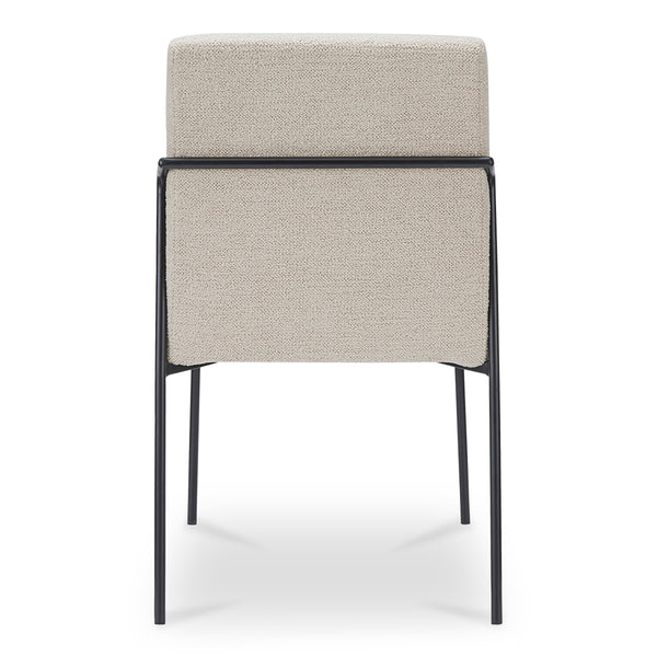 Danny Dining Chair Set of 2 in Ivory