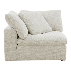 Clay Corner Chair in Coastside Sand Fabric