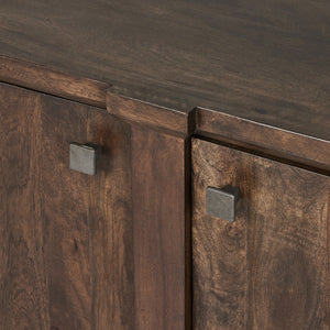 Newton Media Console in Brown