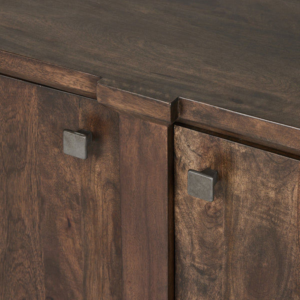 Newton Media Console in Brown
