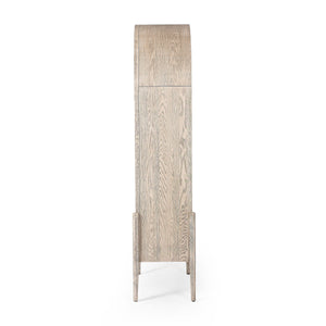 Tolle Bookcase - Rustic White Solid