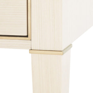MORRIS DESK, BLANCHED OAK
