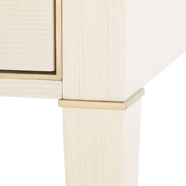 MORRIS DESK, BLANCHED OAK