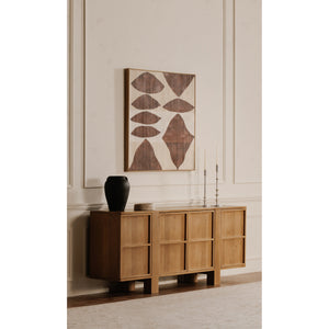 Moe's Henley Sideboard in Solid Oak, Brown