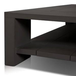 Roca Outdoor Metal Coffee Table - Bronze