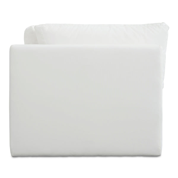 Moe's Miles Outdoor Corner Sofa in White