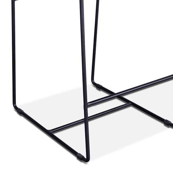 New York Counter Chair Chocolate Leather