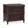 Westlake Solid Wood 2Dwr Nightstand - Kona Brown
