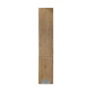 Noeline Wide Bookcase - Worn Oak