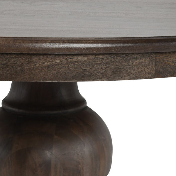 Brookside Solid Wood Round Dining Table