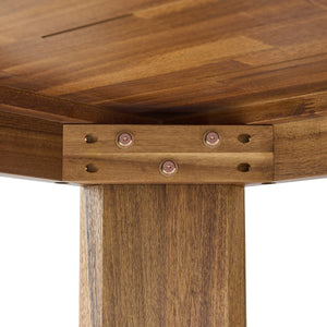 Wilmington KD 79" Dining Table, Brushed Brown 