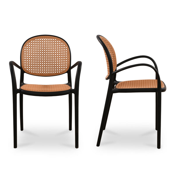 Moe's Soren Outdoor Dining Chair Set of 2