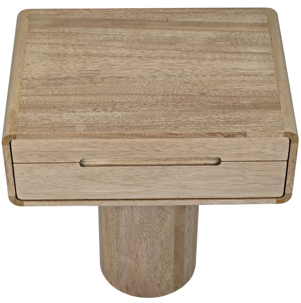 Langford Side Table, Washed Walnut