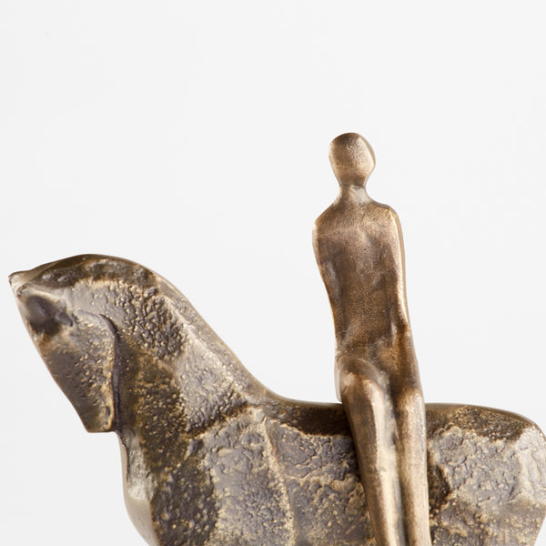 Godiva Sculpture|Wht|Bz