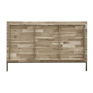 Hathaway KD Queen Bed Set, Drifted Sand  