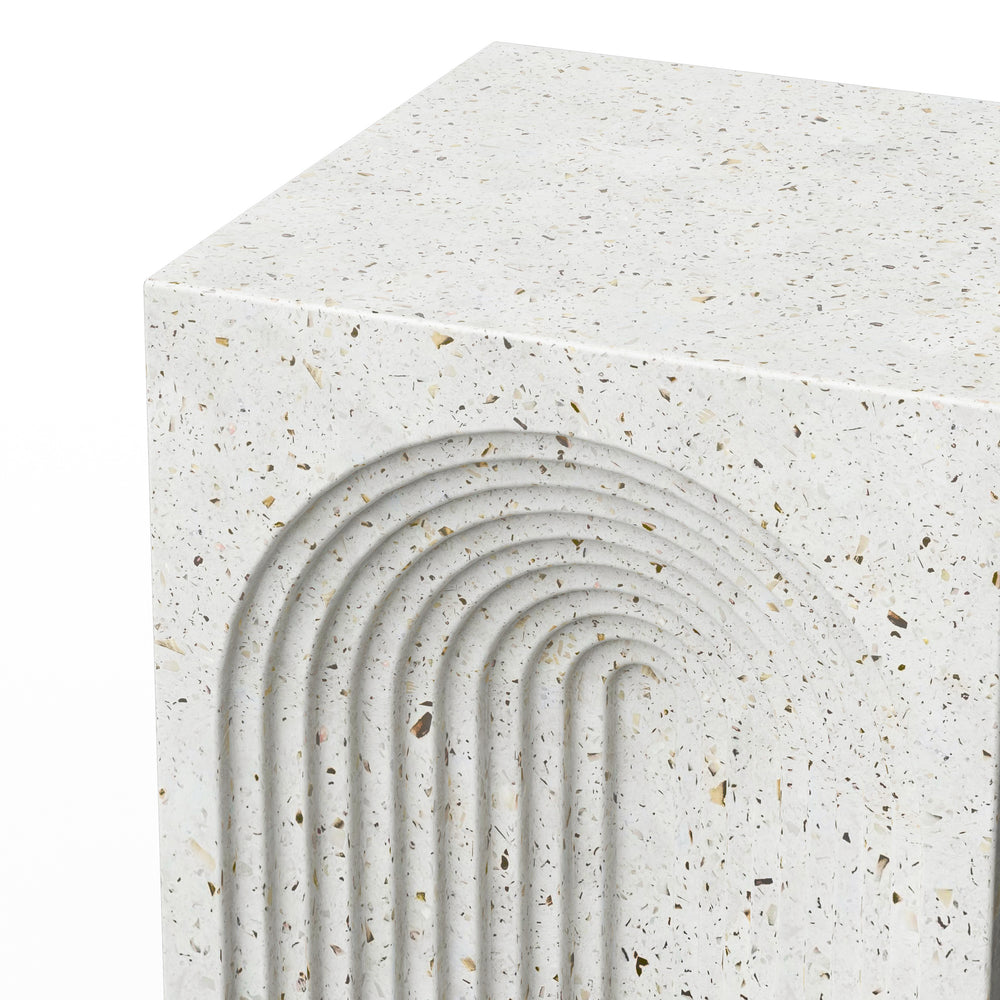 Orion Ivory Stool