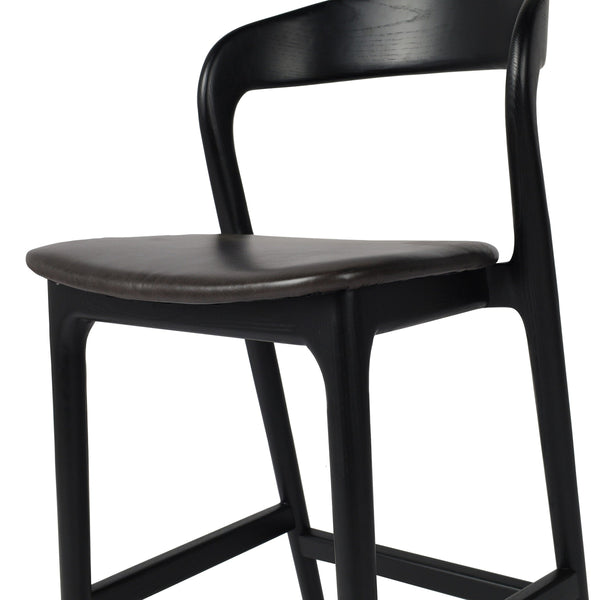 Amare Bar + Counter Stool - Sonoma Black