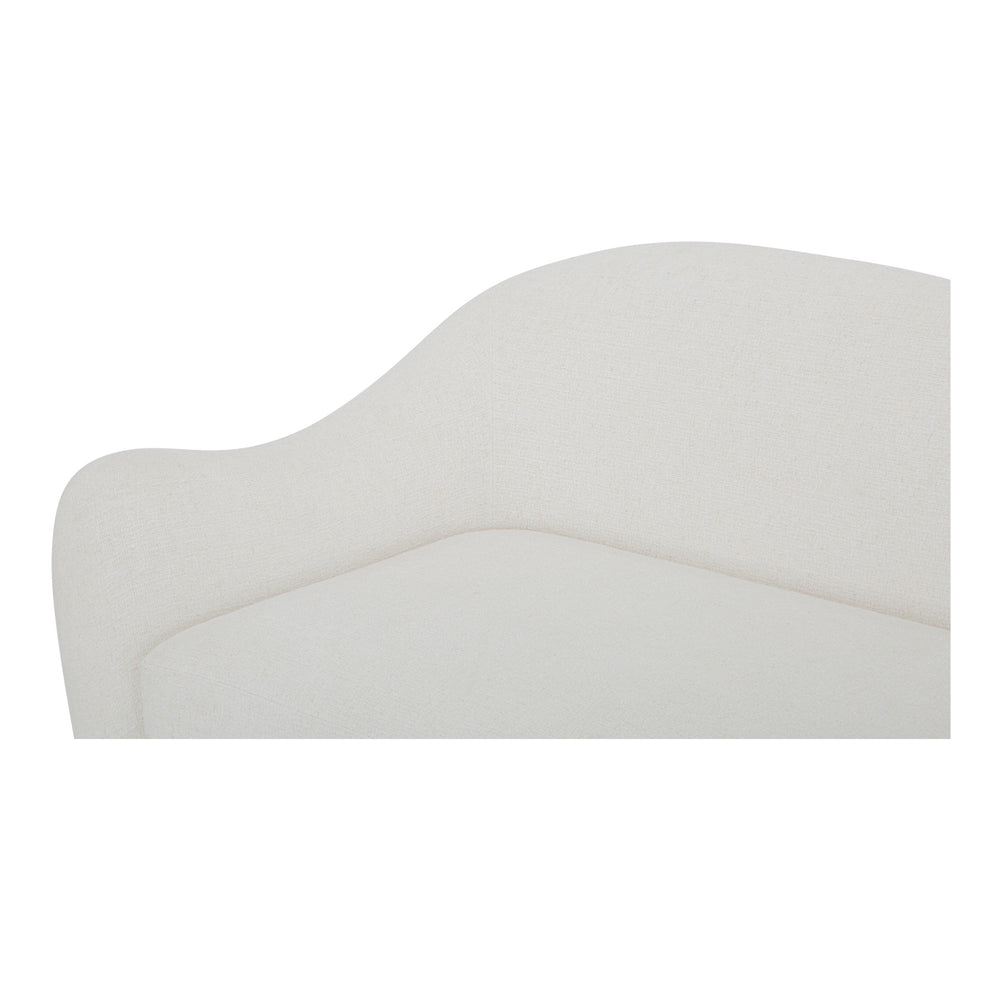 Moe's Bria Sofa in Oatmeal with Rubberwood Feet