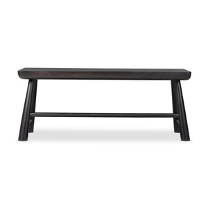 Lorik Desk - Worn Black Acacia