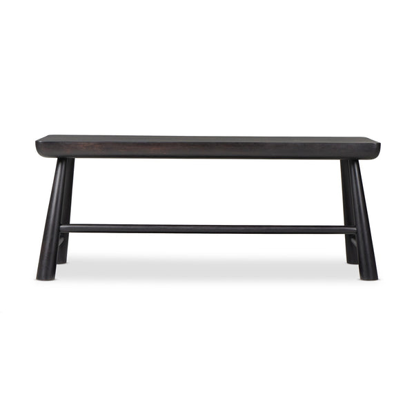 Lorik Desk - Worn Black Acacia
