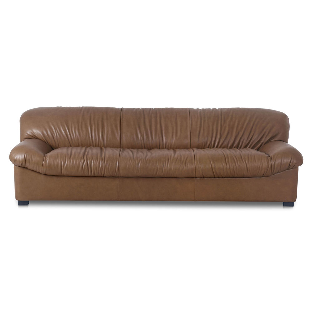 Moe's Halston Sofa in Tan Leather